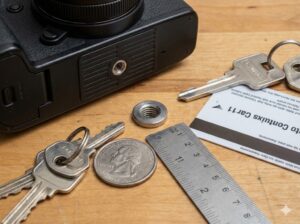 1/4規格の工具を使わない運用術!カメラネジやビットの代用法