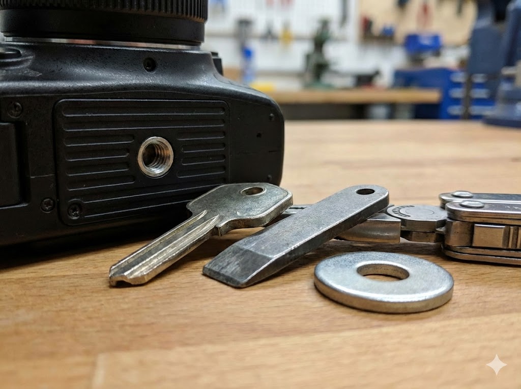 1/4規格で工具を使わない緊急時の代用手段と技術的考察