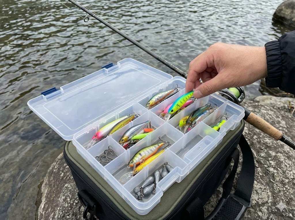 釣りのタックルボックスとして大活躍