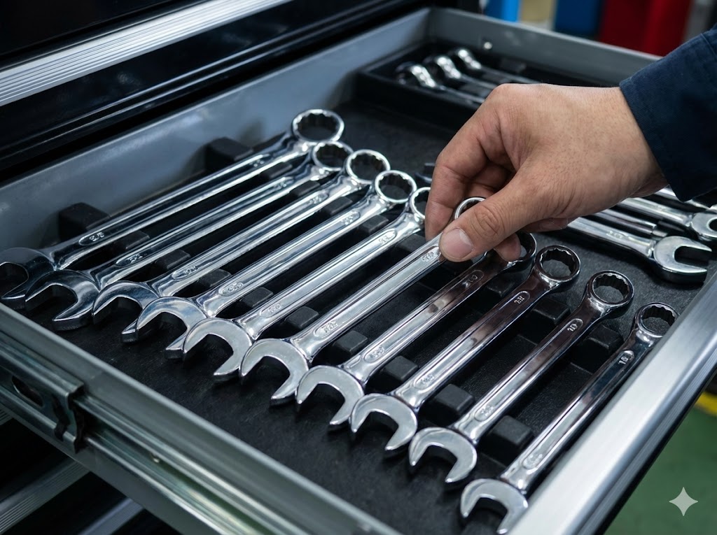 メインラインと同等のレンチ類