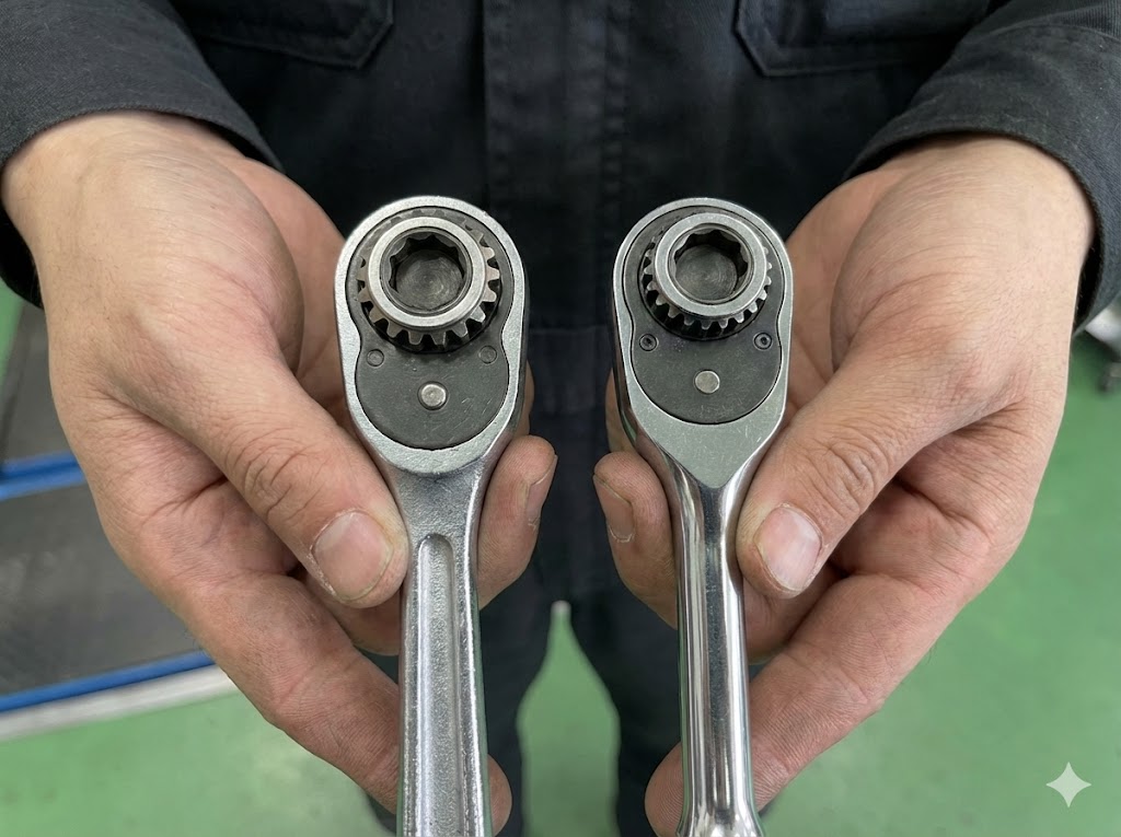 ウィリアムズ製ラチェットの違い