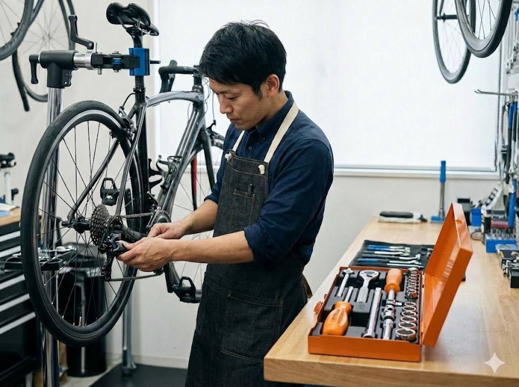 自転車整備などで評判の人気セット