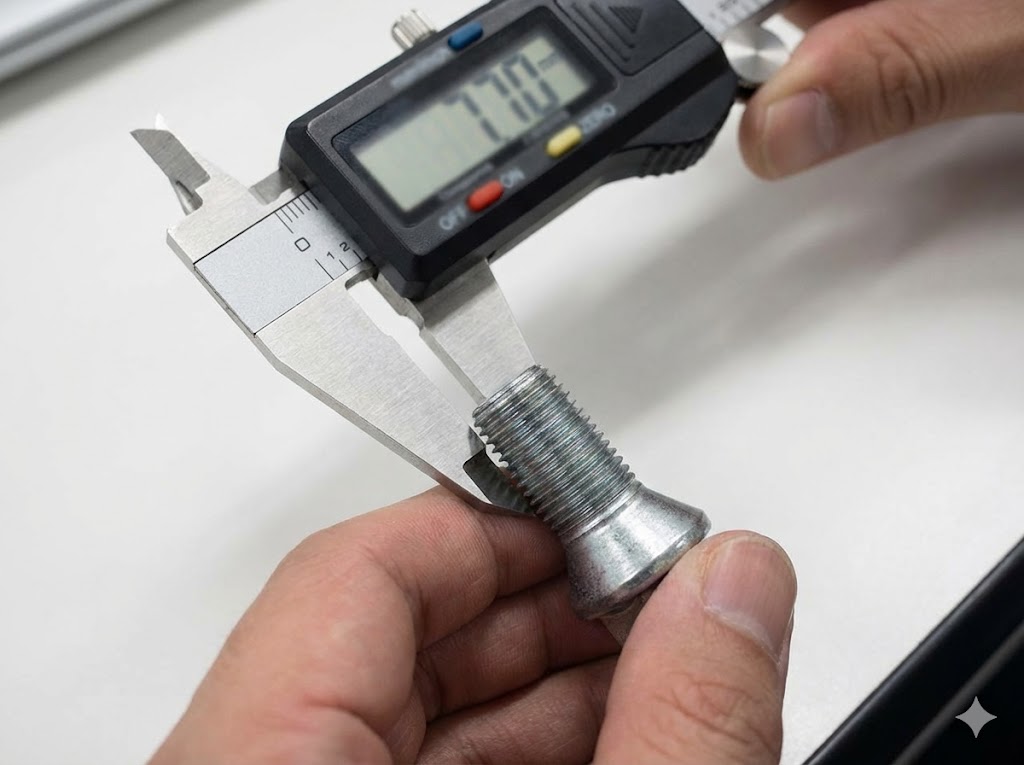 規格M7サイズの測定とノギス活用