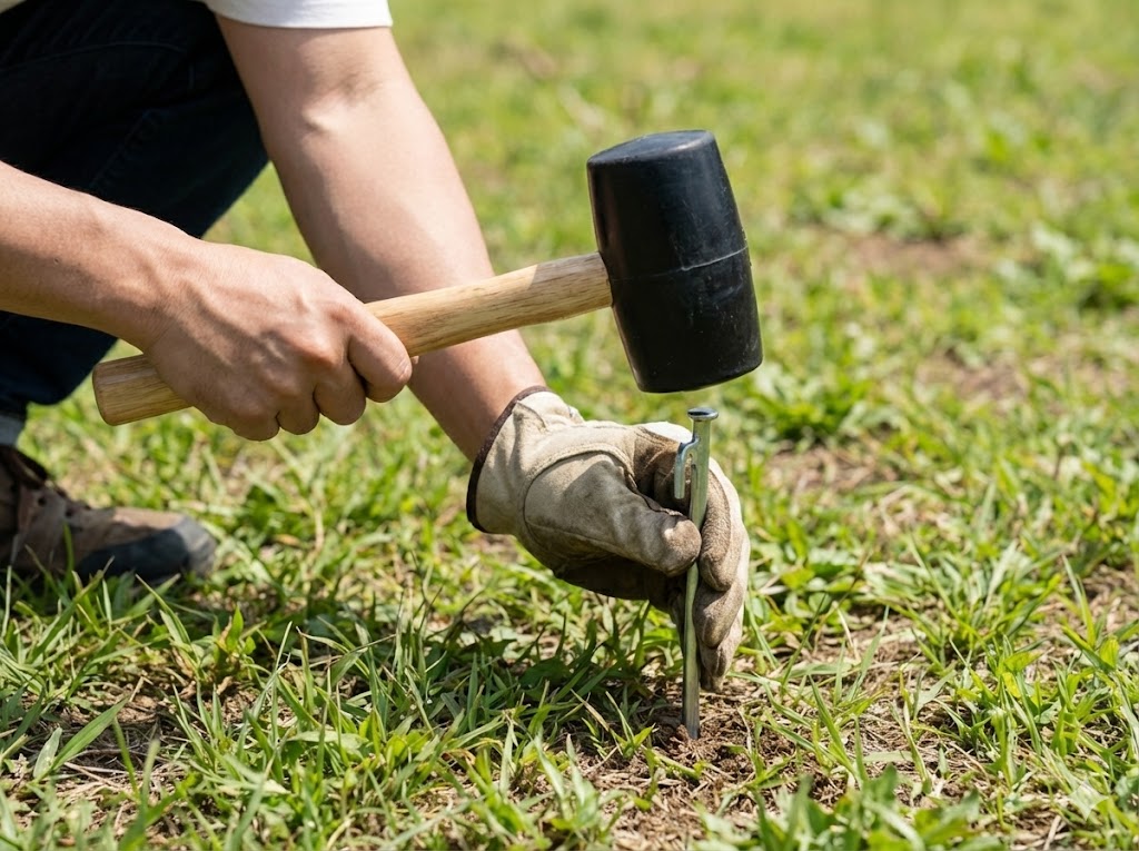 キャンプのペグ打ちに使えるか