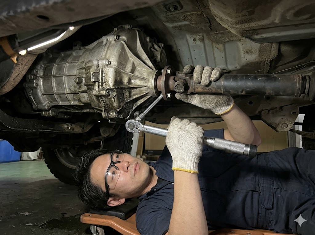 プロペラシャフトの振動対策